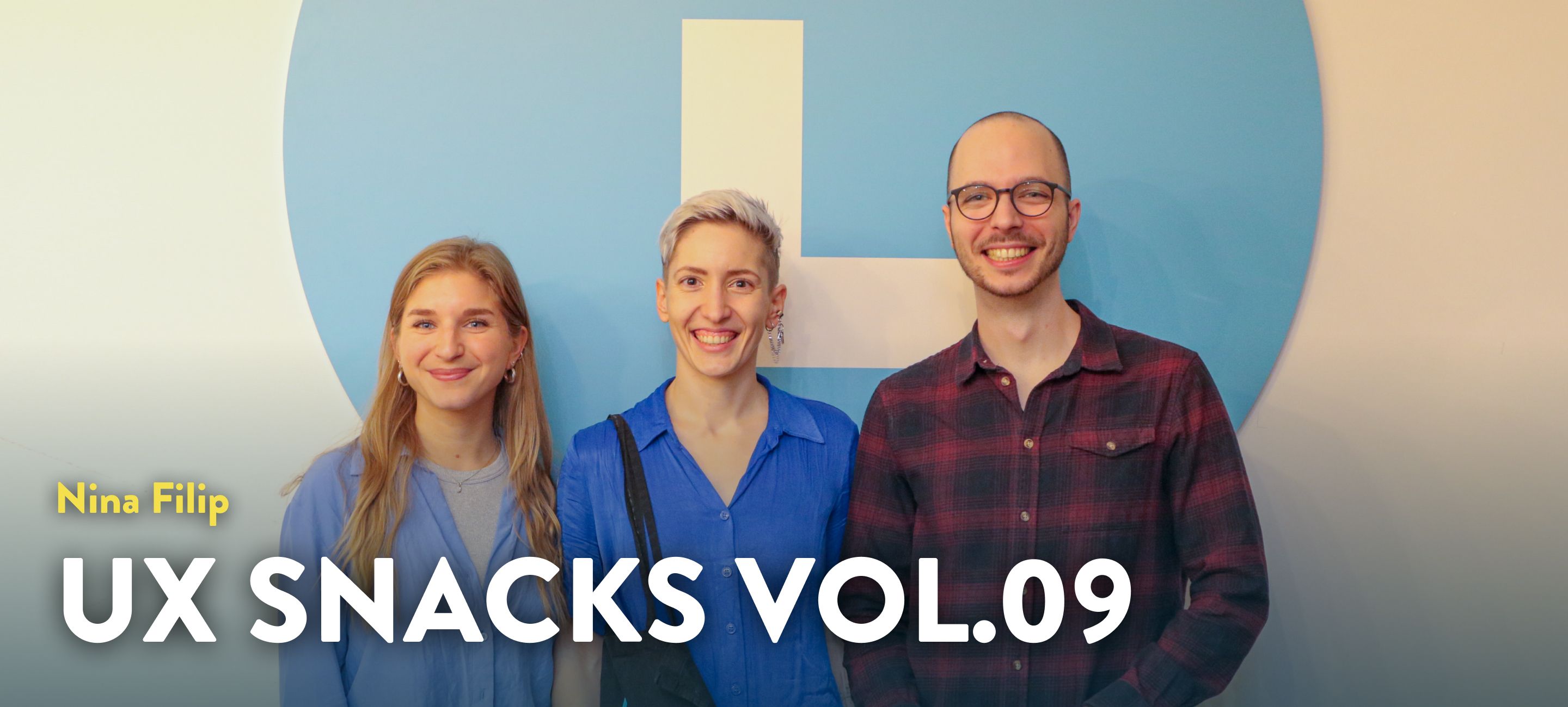 Die drei Speaker:innen der Veranstaltung