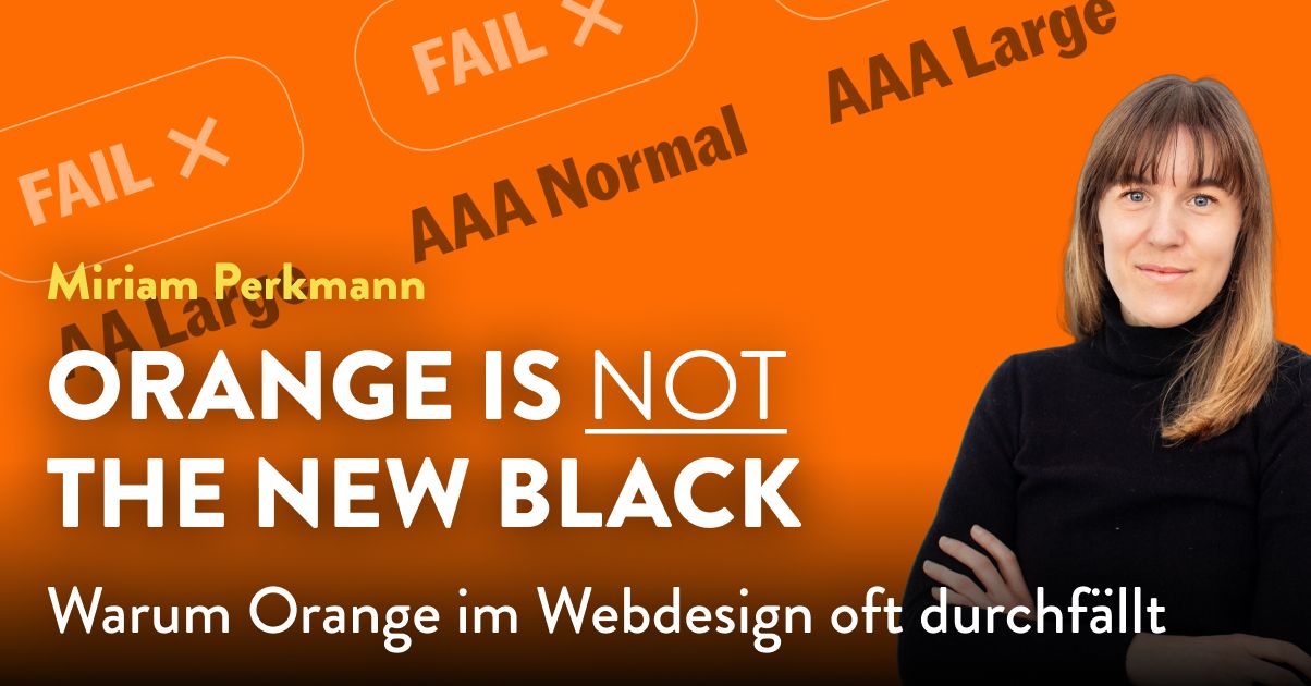 Titelbild Blogartikel Orange is NOT the new black