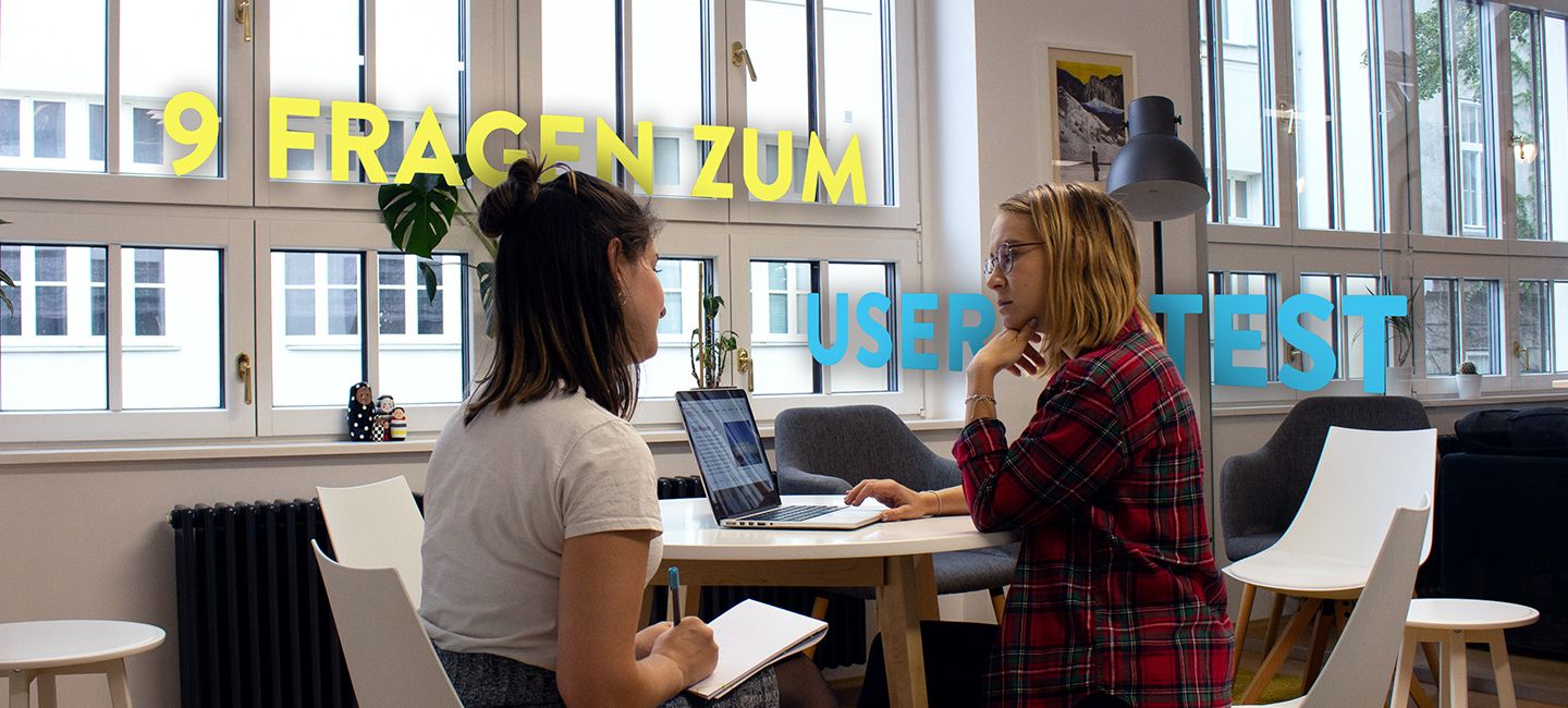 Natalia und Marion reden über Usertests