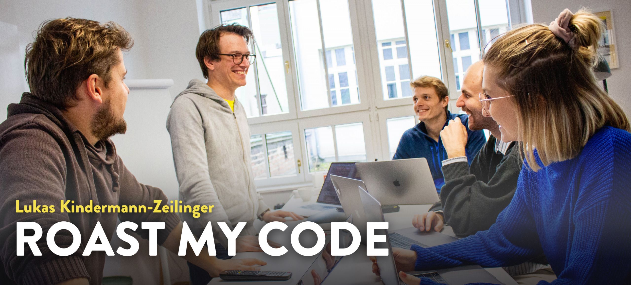 Titelbild Blogpost Roast my Code