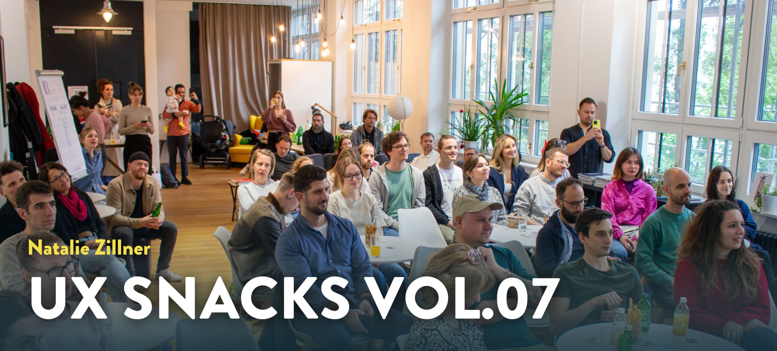 Blick in das Publikum der UX Snacks Vol.07